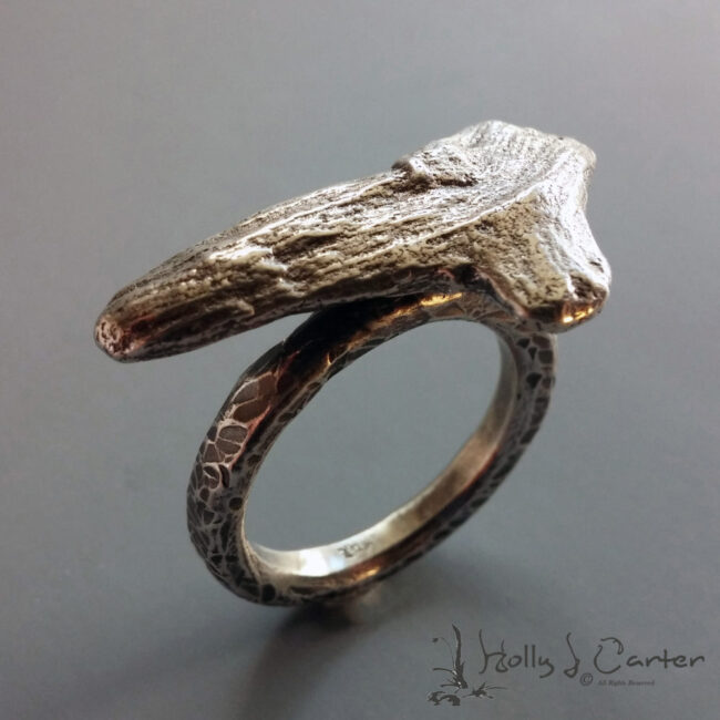 The Beachwood Sterling Silver Ring by Holly J Carter