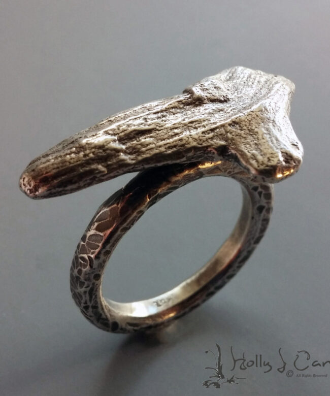The Beachwood Sterling Silver Ring by Holly J Carter