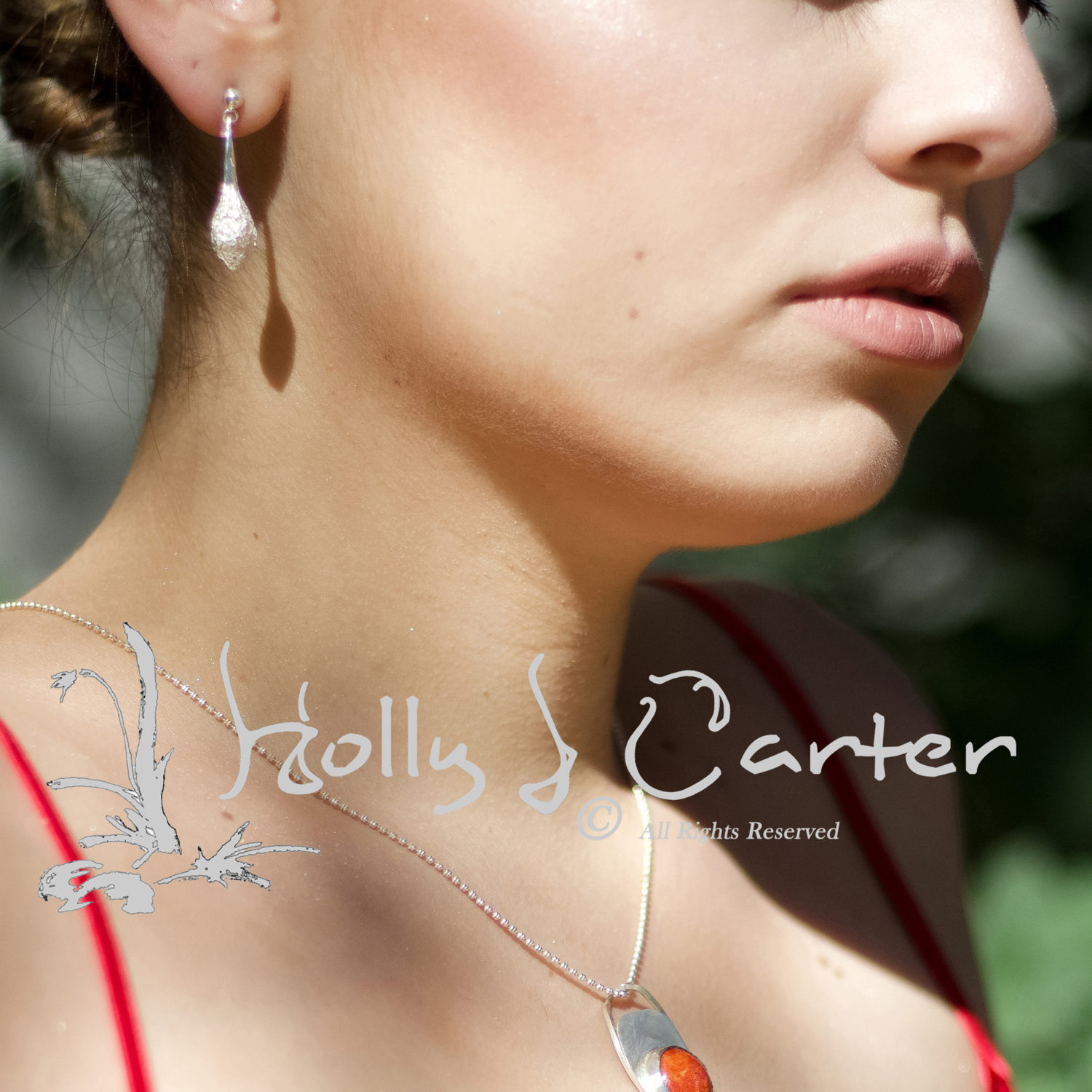 Gum Tree Flower Pod Earrings handcrafted by metals artist Holly J Carter