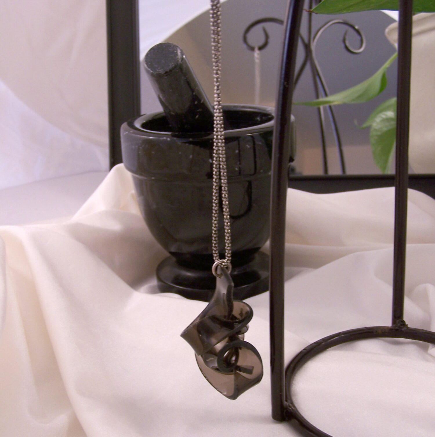 All Tied Up In Knots Pendant with chain by Holly J Carter