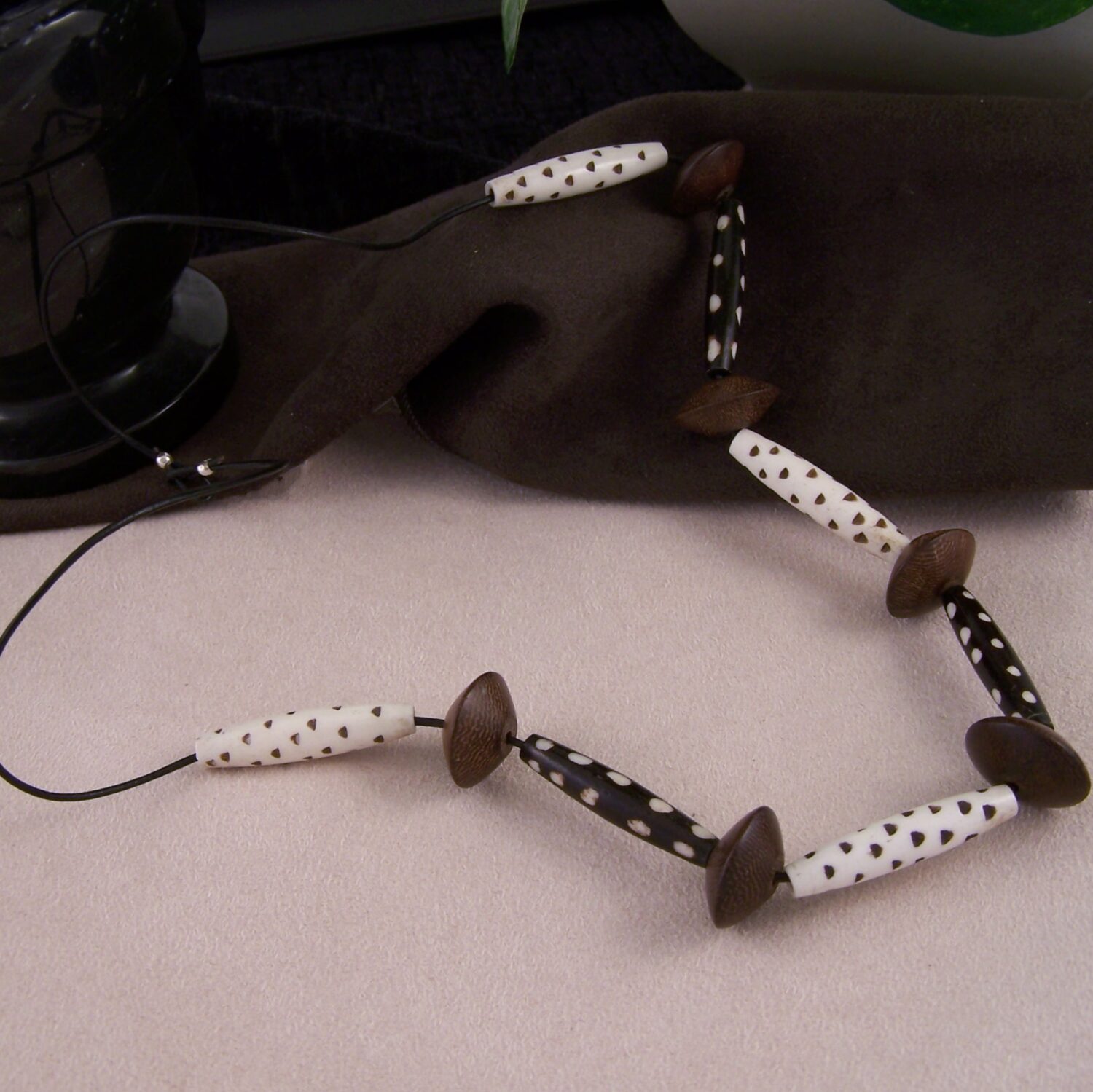 Out of Africa Beaded Necklace by Holly J Carter