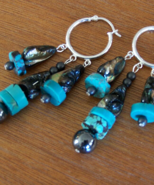 A Taste of The South West Chandelier Earrings by Holly J Carter